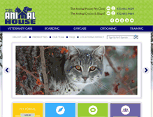 Tablet Screenshot of animalhousegreenbay.com